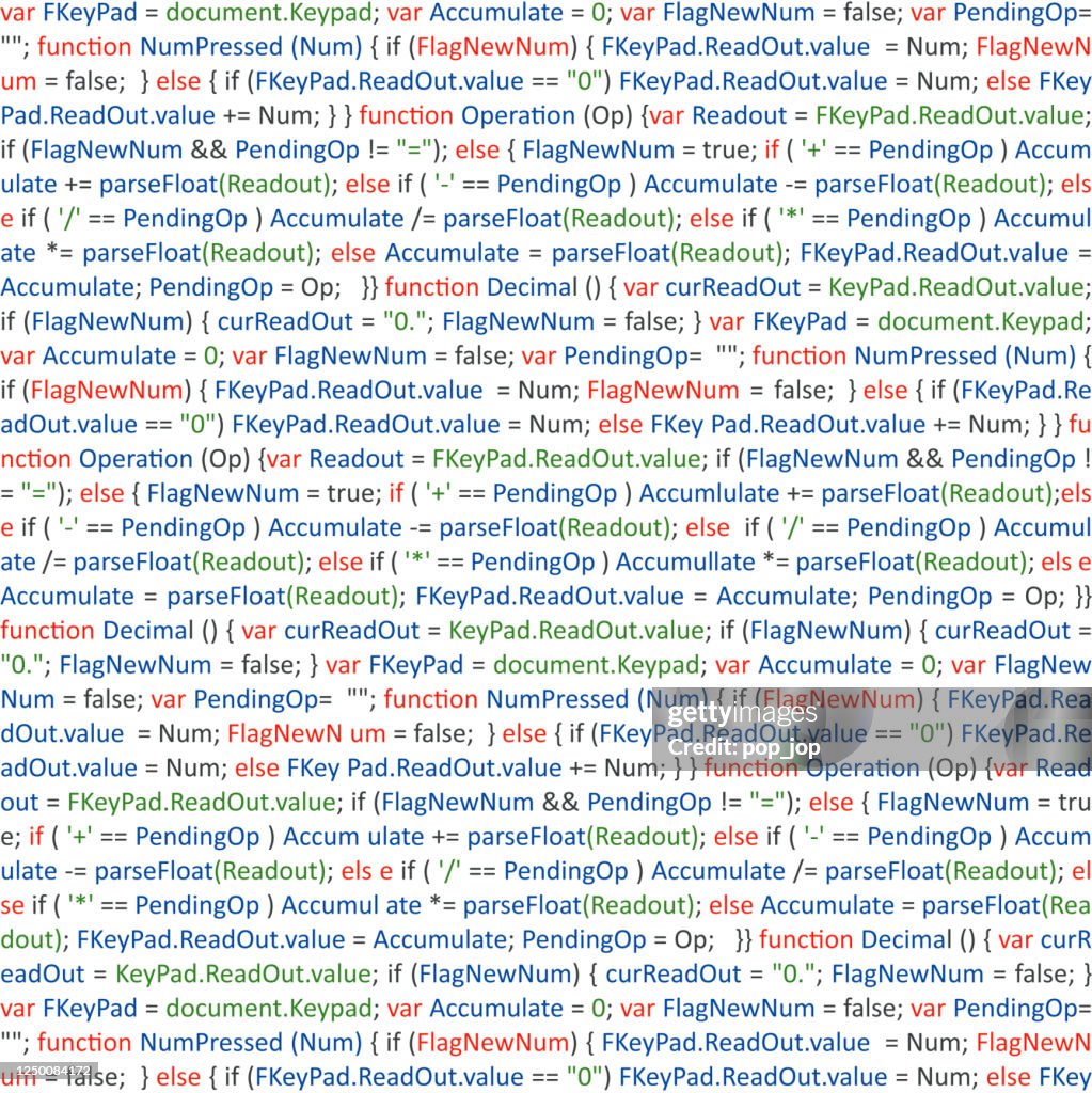 Program Code Programming Script Vector Background Stock Illustration ...