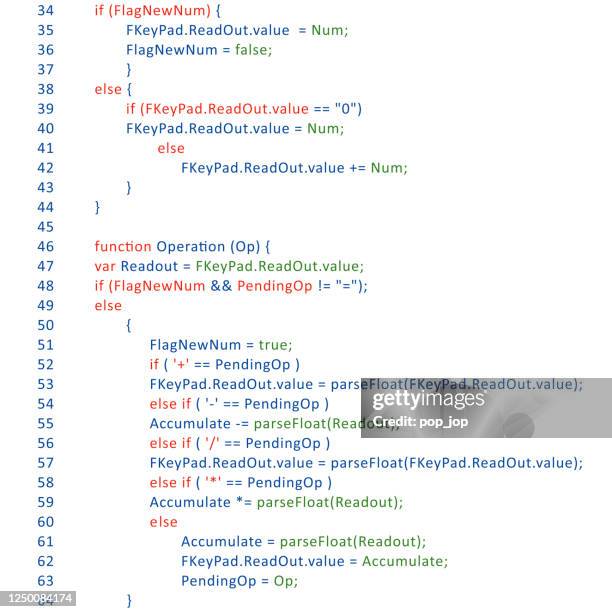 ilustraciones, imágenes clip art, dibujos animados e iconos de stock de página de códigos de programa - ilustración de fondo vectorial de script de programación. script, html - html