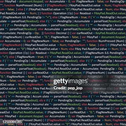 Program Code Programming Script Vector Background Stock Illustration ...