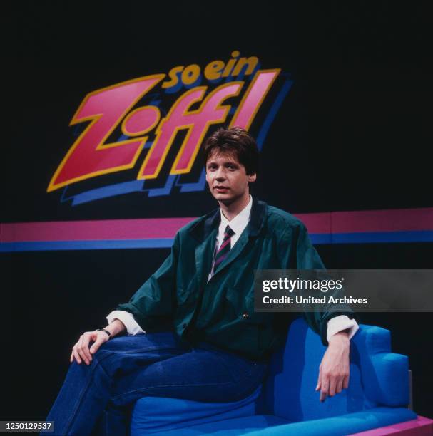 So ein Zoff!, Spaß, Musik und Argumente, Deutschland 1987, Talkshow mit Günther Jauch.