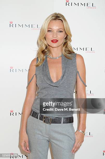 Rimmel celebrates its 10 year partnership with original London girl Kate Moss, who today launches her personally designed lipstick range for the...