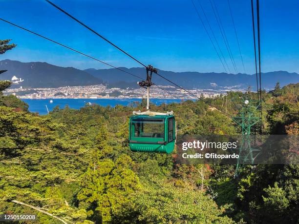 Rope Way View Miyajima Ropeway Fotografías e imágenes de stock - Getty Images