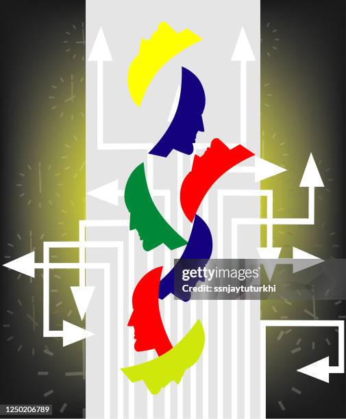 confusion, - challenge accepted stock illustrations