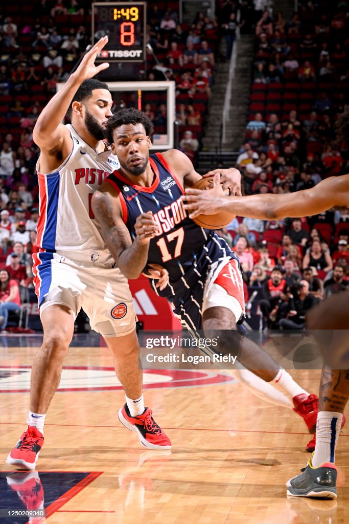 Detroit Pistons v Houston Rockets