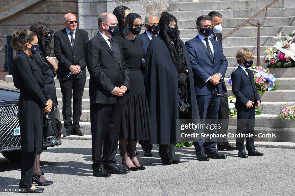 Elizabeth-Ann De Massy's Funerals In Monaco