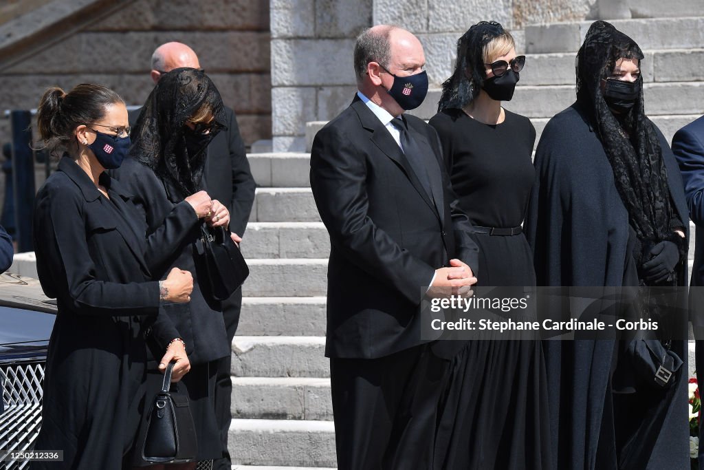 Elizabeth-Ann De Massy's Funerals In Monaco
