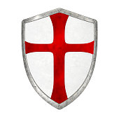 shield templar cross crusades christianity catholicism warrior religion