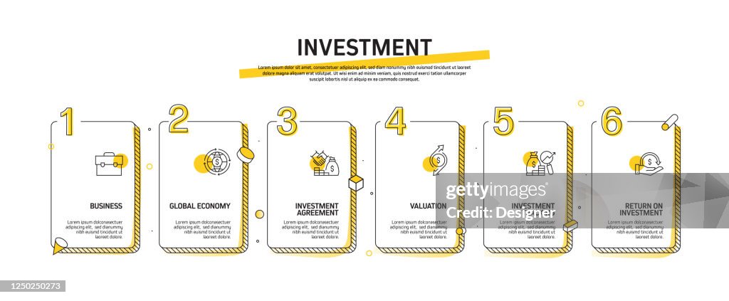 Investment Process Flowchart Investment Related Process Infographic Template Process Timeline Chart ...