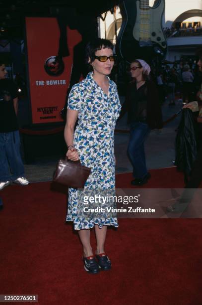 American actress and director Lori Petty attends the world premiere of "Mystery Men" at Universal City, Hollywood, US, 22nd July 1999.