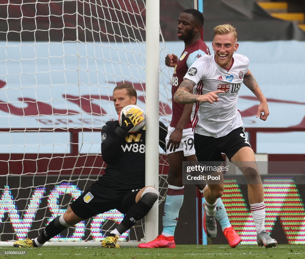 Aston Villa v Sheffield United - Premier League