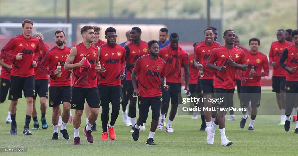 Manchester United Training Session