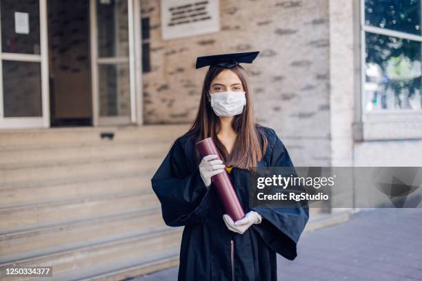 Mask Graduation Girl Graduation Mask Photos and Premium High Res Pictures - Getty Images