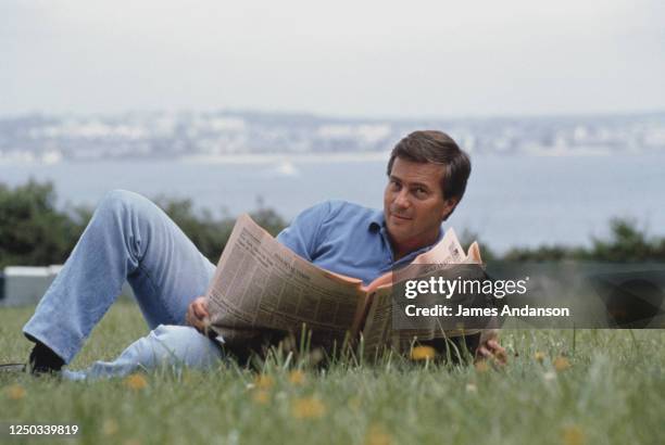 Portrait de Vincent Bolloré dans sa propriété de famille à Quimper