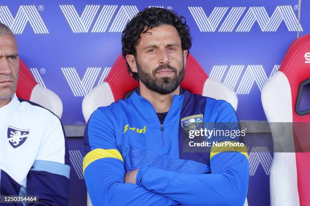 Grosso fabio during the Italian soccer Serie B match AC Perugia vs Frosinone Calcio on April 02, 2023 at the Renato Curi stadium in Perugia, Italy