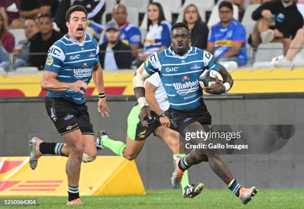 Luther Obi of Griquas during the Currie Cup, Premier Division match between DHL Western Province and Windhoek Draught Griquas at DHL Stadium on April...