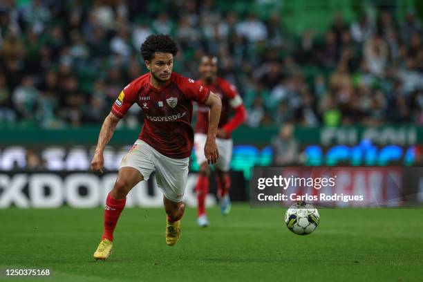 Gabriel Silva of CD Santa Clara during the Liga Portugal Bwin match between Sporting CP and CD Santa Clara at Estadio Jose Alvalade on April 1, 2023...
