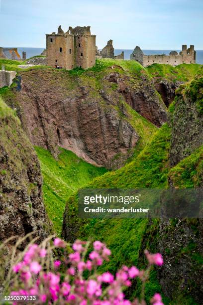 蘇格蘭十大城堡 - dunnottar castle 個照片及圖片檔