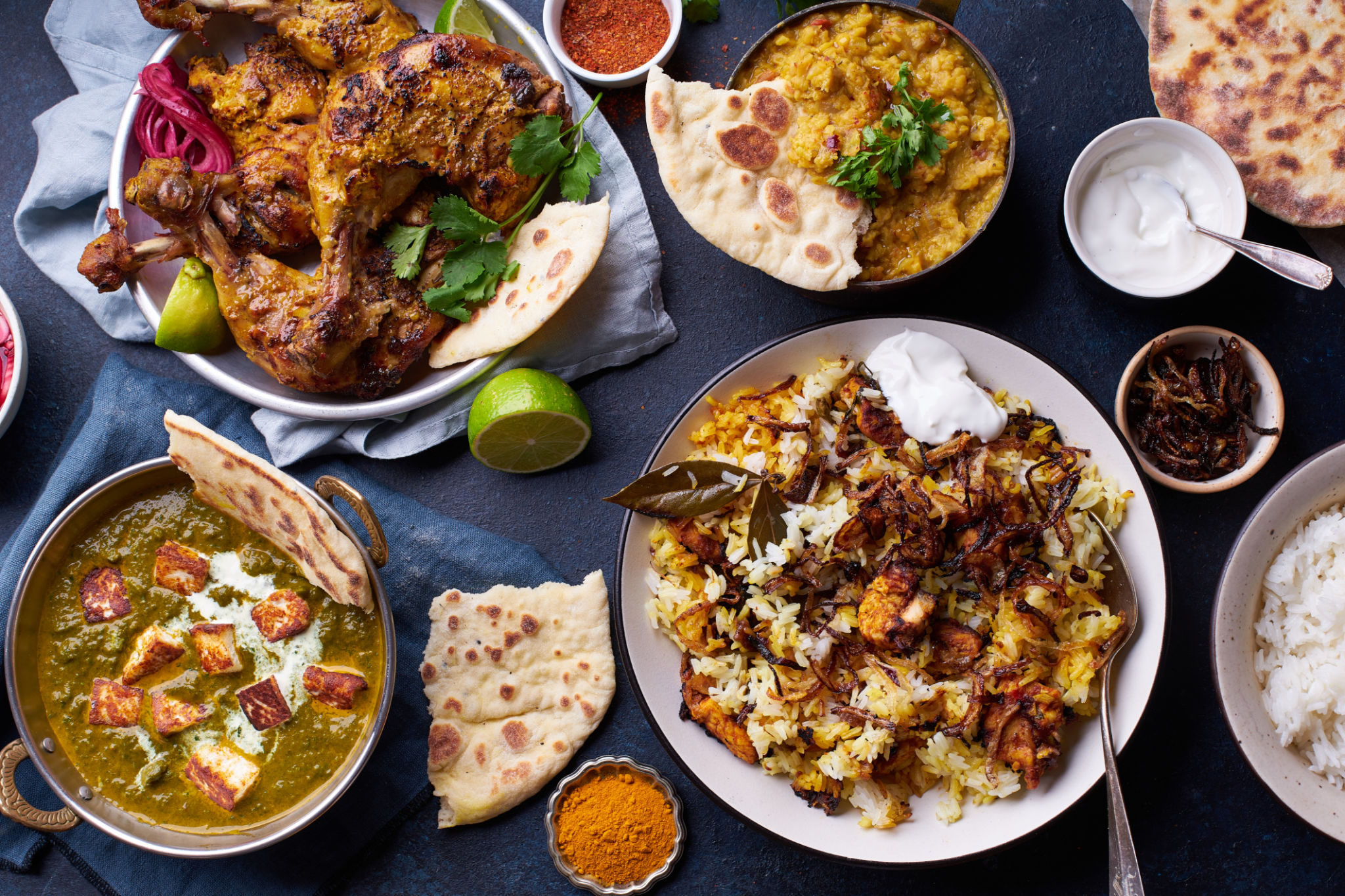 traditional pakistani meal