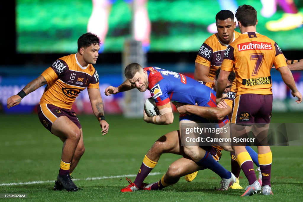 NRL Rd 6 - Knights v Broncos