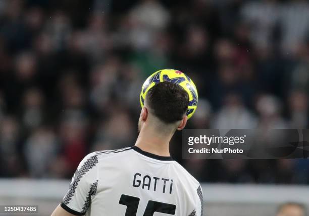 Federico Gatti of Juventus during the Italian Serie A football match between Juventus Fc and Hellas Verona, on 01 April 2023 at Allianz Stadium,...