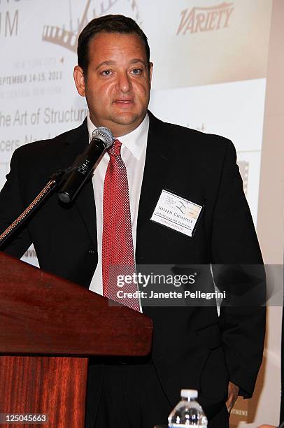 Tax, Production Planning & Business Development, Entertainment Partners, Joseph Chianese attends the 3rd Annual Film Finance Forum East presented by...