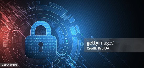 Protection Background Technology Security Encode And Decrypt High-Res ...