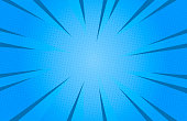 Blue colour abstract speed explosion comic Background