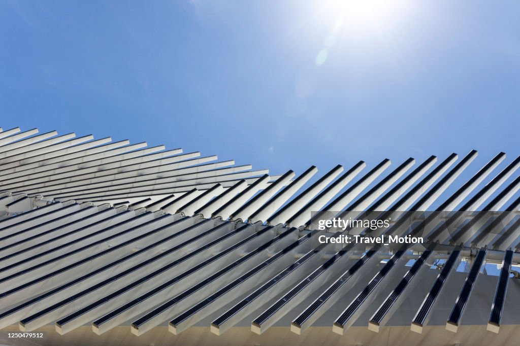 Moderne weiße Architektur in Rio de Janeiro, Brasilien