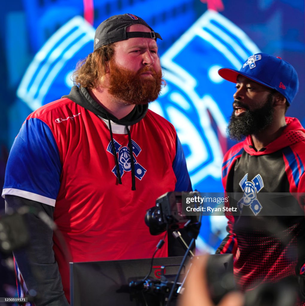 Connor of Pistons Gaming Team celebrates during the 2023 NBA 2K... News