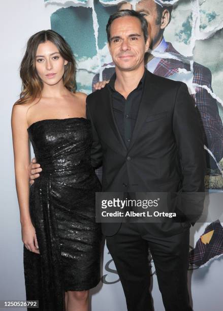 Tony Dalton and Alejandra Guilmant arrive for the Premiere Of AMC's "Better Call Saul" Season 5 held at ArcLight Cinemas on February 5, 2020 in...