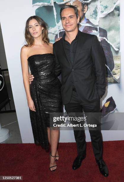 Tony Dalton and Alejandra Guilmant arrive for the Premiere Of AMC's "Better Call Saul" Season 5 held at ArcLight Cinemas on February 5, 2020 in...