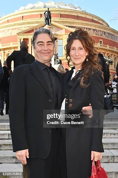 Anna Ruth Patrick Nathaniel Parker and Anna Patrick attend The Olivier Awards 2023 at ...