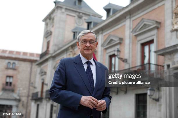 March 2022, Spain, Madrid: Danilo Turk, former president of Slovenia, and actually president of Club de Madrid. Photo: Cesar Luis de Luca/dpa