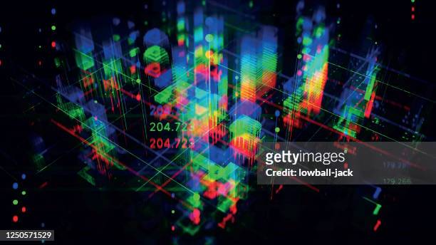 glitched holographic city map. futuristic city. glitched grunge silhouette city. digital cityscape background. business technology concept. vector stock illustration. - glitch technique stock illustrations
