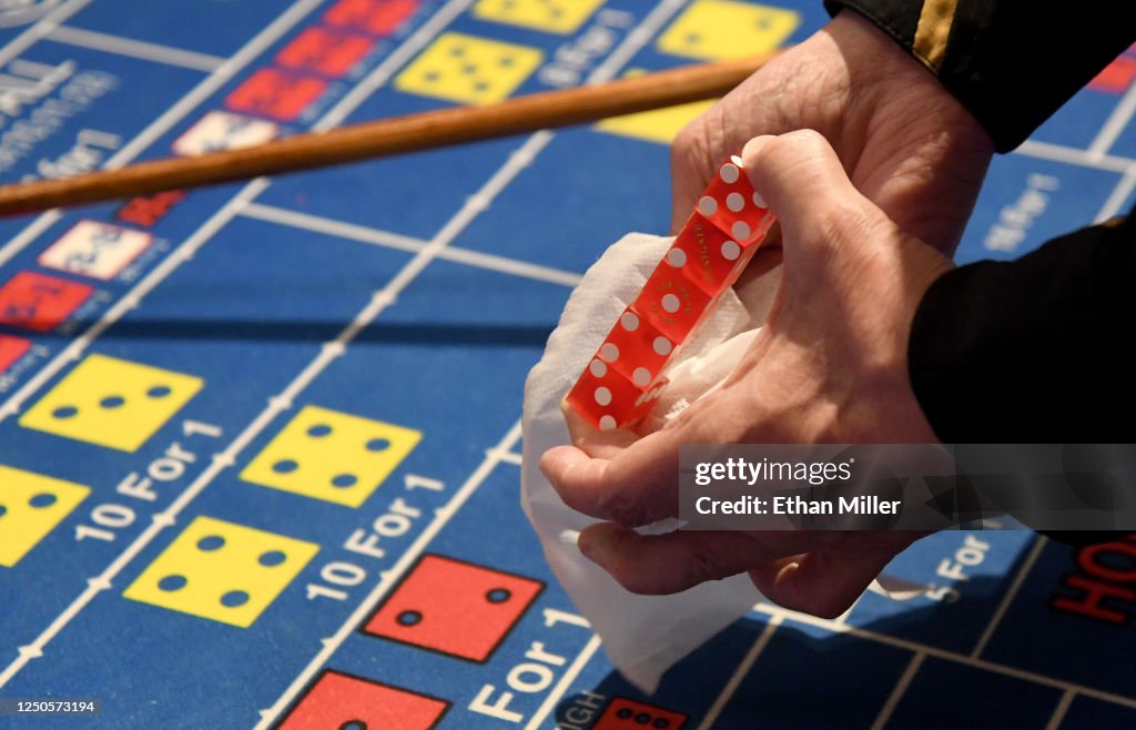 Nevada Casinos Reopen For Business After Closure For Coronavirus Pandemic