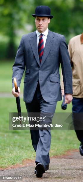 Prince William takes part in the Combined Cavalry Old Comrades Association annual parade in Hyde Park on May 13, 2007 in London, England. On his...