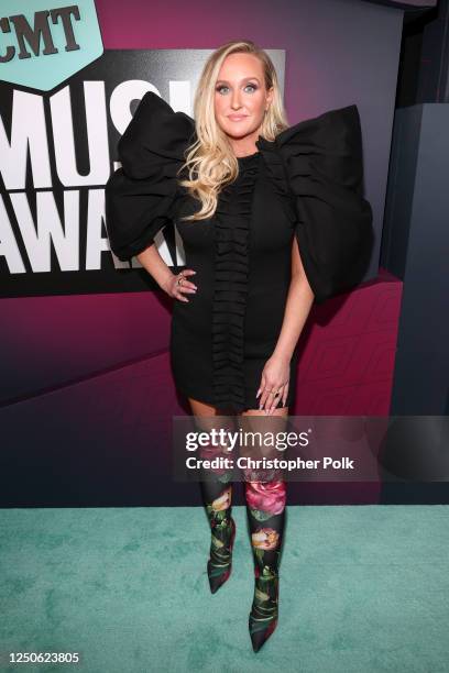 Pillbox Patti at the 2023 CMT Music Awards held at Moody Center on April 2, 2023 in Austin, Texas.