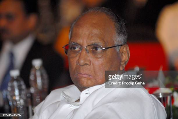 Sharad Pawar attends the CNBC Awards on September 26, 2008 in Mumbai, India.