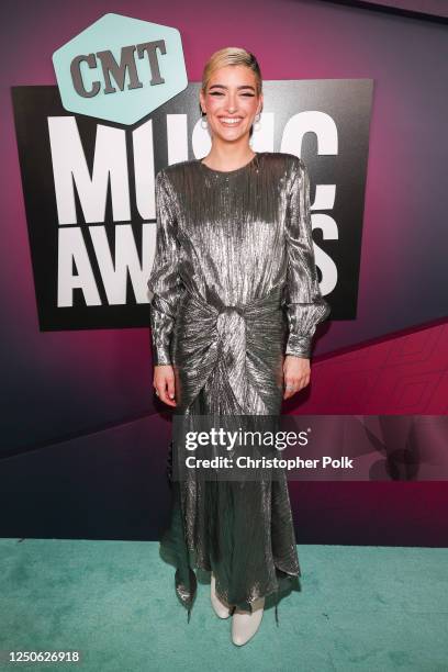 Dixie D'Amelio at the 2023 CMT Music Awards held at Moody Center on April 2, 2023 in Austin, Texas.