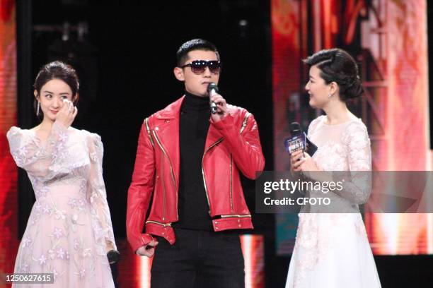 Olympic champion Zhang Jike attended on Dragon TV's New Year's Eve in Shanghai, China, December 31, 2016. April 2, 2023 - Chinese table tennis player...