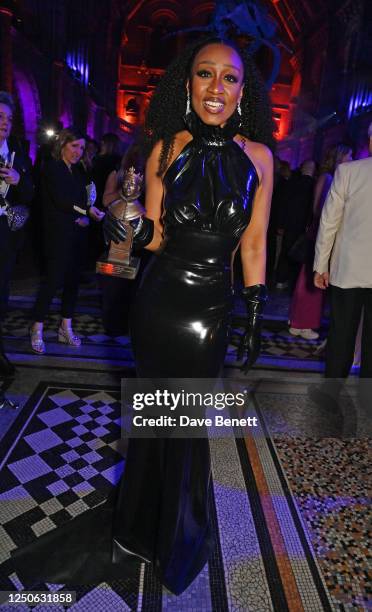 Beverley Knight attends The Olivier Awards 2023 after party at the Natural History Museum on April 2, 2023 in London, England.