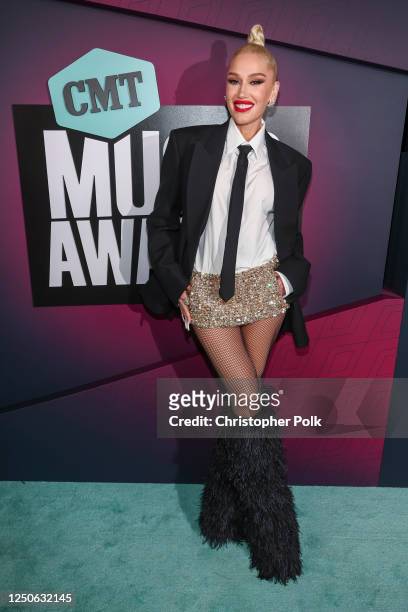 Gwen Stefani at the 2023 CMT Music Awards held at Moody Center on April 2, 2023 in Austin, Texas.