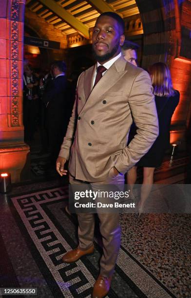 Dwane Walcott attends The Olivier Awards 2023 after party at the Natural History Museum on April 2, 2023 in London, England.