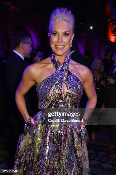 Hannah Waddingham attends The Olivier Awards 2023 after party at the Natural History Museum on April 2, 2023 in London, England.