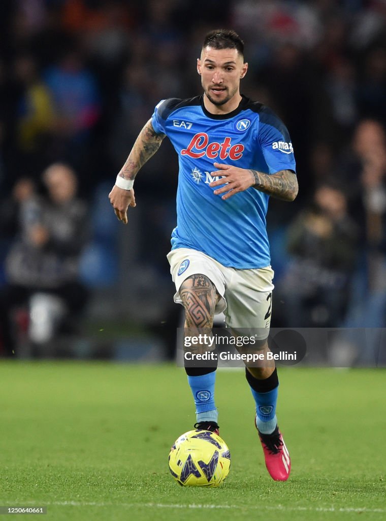 Politano Matteo Politano of SSC Napoli in action during the Serie A match ...
