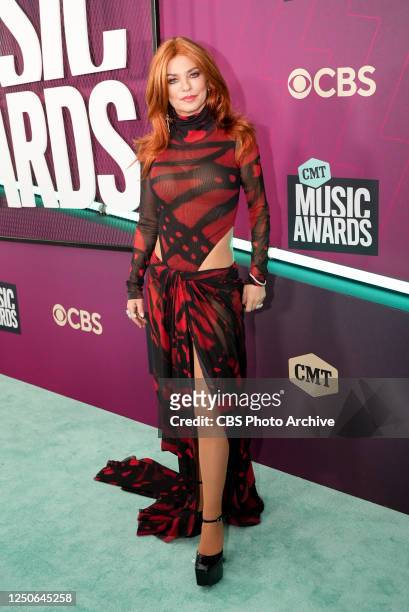 Shania Twain at the 2023 CMT Music Awards, broadcasting LIVE from Austin, Texas Moody Center, on Sunday, April 2 on the CBS Television Network and...