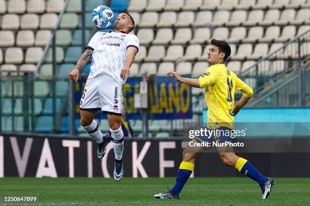 Alessio Vita during the Italian soccer Serie B match Modena FC vs AS Cittadella on April 01, 2023 at the Alberto Braglia stadium in Modena, Italy