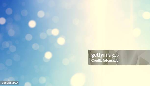 magic defocused lights - sunlight bokeh stock pictures, royalty-free photos & images