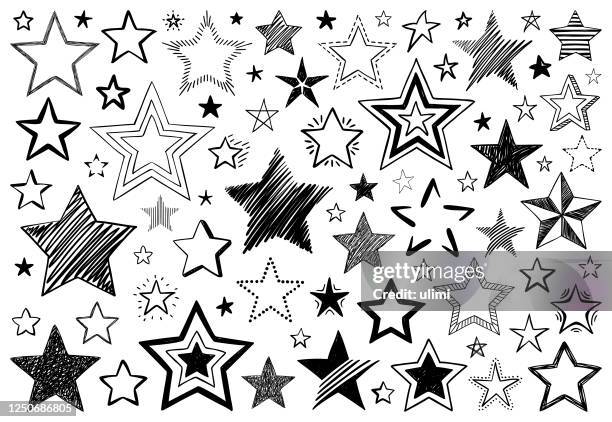 illustrazioni stock, clip art, cartoni animati e icone di tendenza di stelle - star