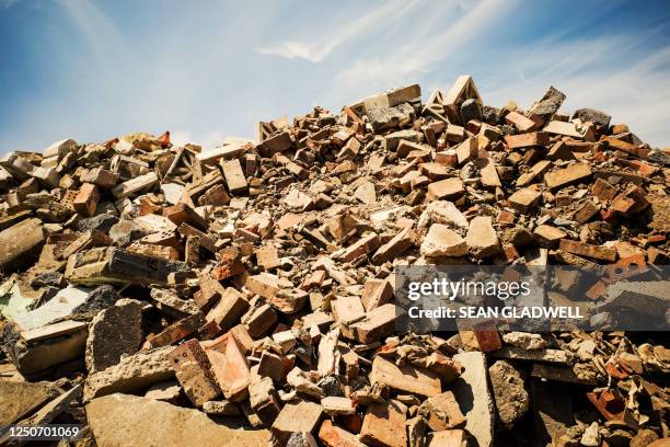 Rubble Examples 1,364 Rubble Recycling Stock Photos, High-Res Pictures, and Images ...